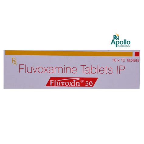 Fluvoxin 50 Tablet | Uses, Side Effects, Price | Apollo Pharmacy