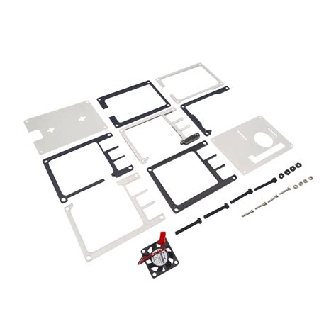 Raspberry Pi 4 Acrylic Case with Fan – Tomson Electronics
