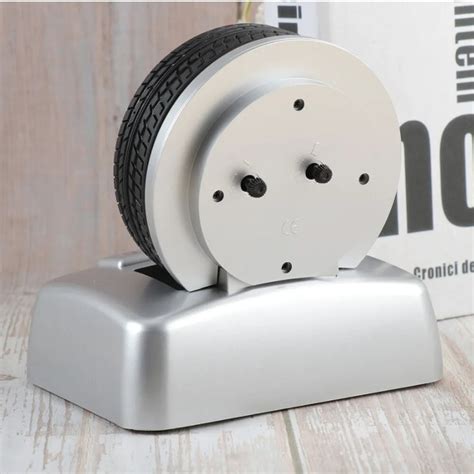Non Ticking Tyre Shape Metal Alarm Clock – Kaarr