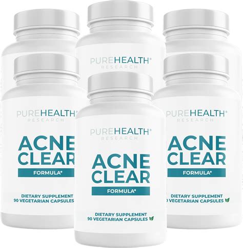 Amazon.com: PUREHEALTH RESEARCH Hormonal Acne Supplements - Say Goodbye ...