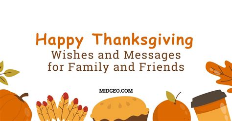 100 Happy Thanksgiving Wishes And Messages For Family And Friends
