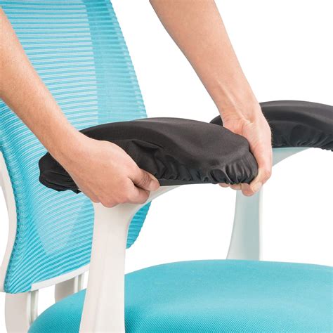 Adjustable Office Chair Arm Pads: Memory Foam Armrest Pad Cover ...