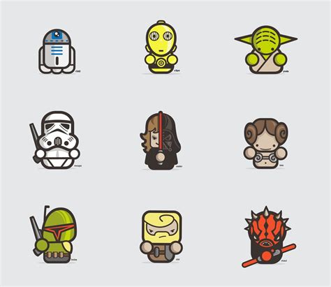 9 Insanely Cute 'Star Wars' Illustrations | Star wars illustration ...