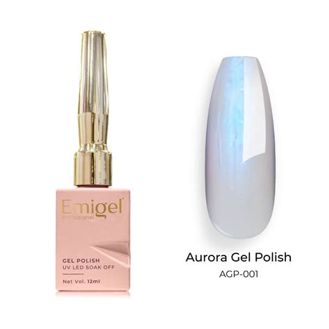 Emigel - Aurora - 001 - UV Gel - Special Nail Polish – Emigel ...