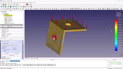 Intro to FreeCAD Part 10: Finite Element Method (FEM) WorkBench Tutorial