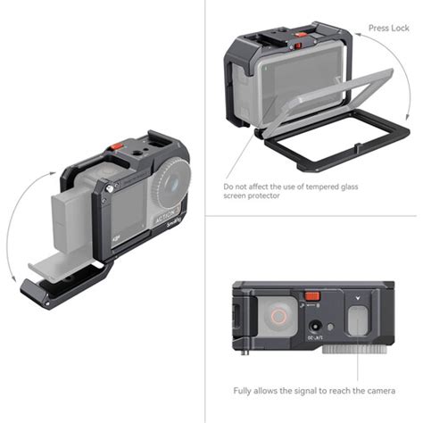 Buy SmallRig 4119B Cage for DJI Osmo Action 4 / 3 at Lowest Price in ...