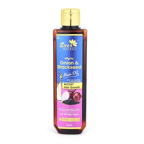 Buy Ever Secret Onion Blackseed Hair Oil for Hair Growth and Hair Fall ...