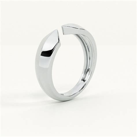 Unity Gap 925 Silver Unisex Ring – PALMONAS