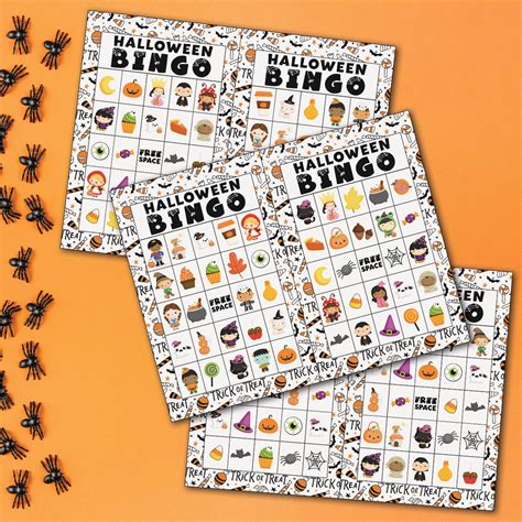 Halloween Bingo Printable - Free Halloween Bingo Game Cards