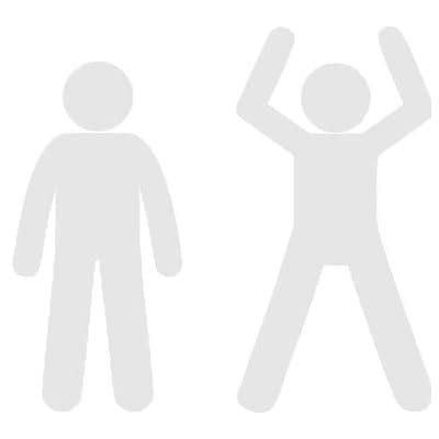 Buy LiteMark Sensory Path Durable Vinyl -White Jumping Jack 2 Pairs ...