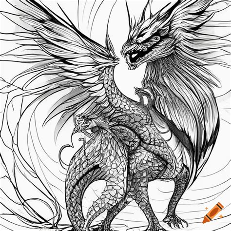 Mythical Creatures Coloring Pages Printable