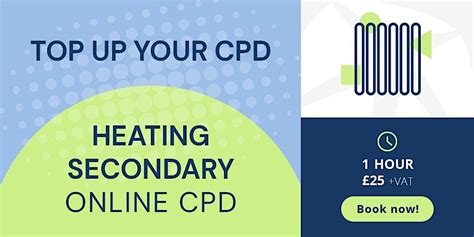 CPD - 1 Hour - Secondary Heating, 23 February 2024 | AllEvents | Online ...