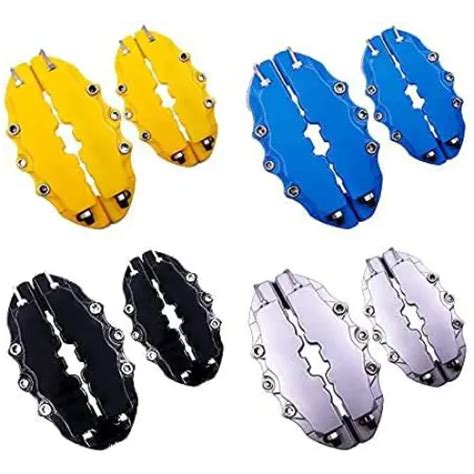 Car Craft Break Cover Caliper Cover Silver Large | CAR CRAFT INDIA