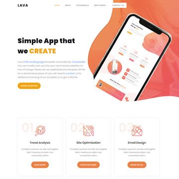 17+ Landing Page Website Templates