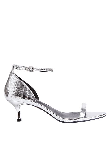 Buy Ankle Strap Kitten Heel Sandals at Marks & Spencer