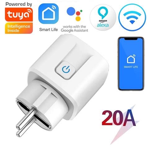 ᐉ Умная розетка WiFi 20A с ваттметром/таймером (13698854) • Купить в ...