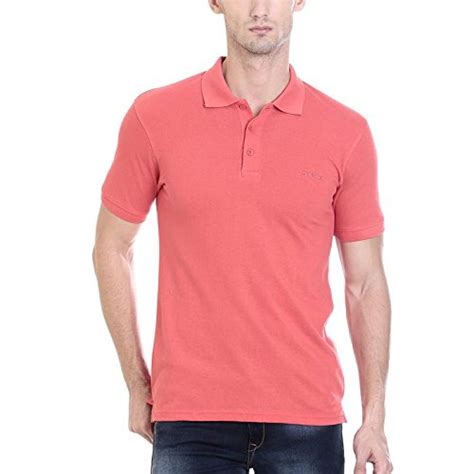 Buy ROCX Men's Peach Colour Polo T-Shirt-RCTRR0126-XXL at Amazon.in