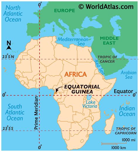 Equatorial Guinea Maps & Facts - World Atlas