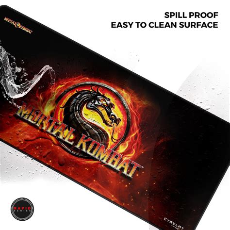 Mortal Kombat Gaming Mouse Pad | Mortal Kombat Mouse Pads | Cybeart ...