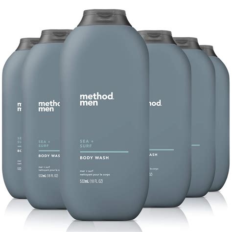 Amazon.com : Method Men Body Wash, Sea + Surf, Paraben and Phthalate ...
