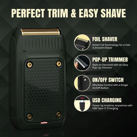 VGR V-353 Limited Edition 2 In 1 Beard Shaver For Men