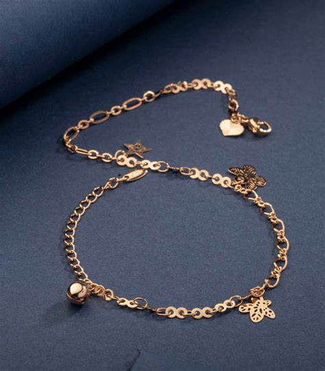 Buy Brass Anklets online at Gargi by PNG | Jewellery