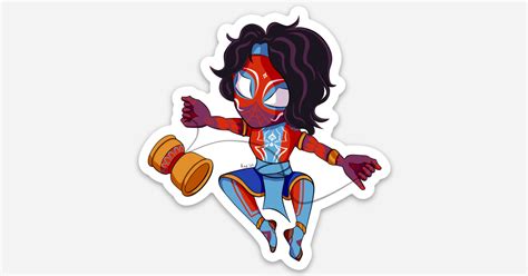 Spider Man - Pavitr Prabhakar by Razumi Yazura | Die cut stickers ...