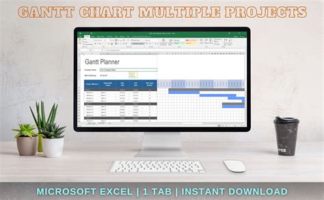 Excel Project Planner 的图像结果