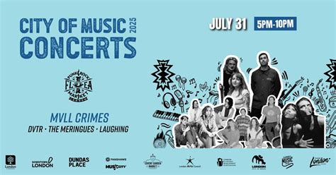 City of Music Concerts presented by Punk Rock Flea Market London ...