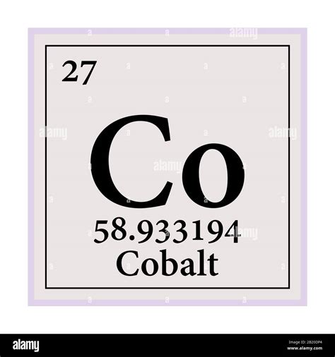 Cobalt Metal High Resolution Stock Photography and Images - Alamy