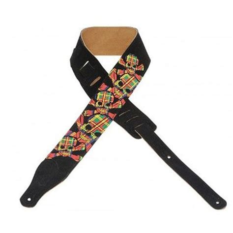 BAJAAO.COM - Buy Levys 2.5" MS26P-004 Suede Leather Guitar Strap Online ...