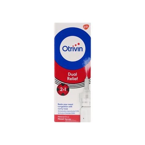 Otrivin Dual Relief 2in1 Nasal Spray 10ml – Pharmazone