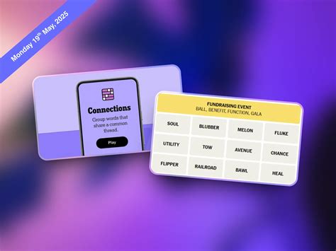 NYT Connections Today May 19, 2025: Hints And Answer