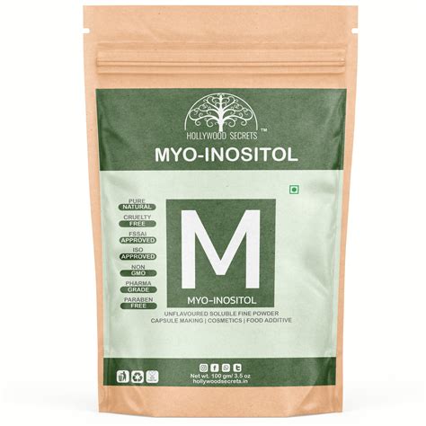 Myo-Inositol Powder 100 gm Shop Online India Best Price – Hollywood Secrets