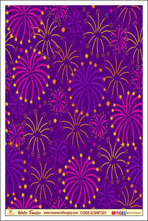 Water Transfer Sheet 201 – insane craft supplies