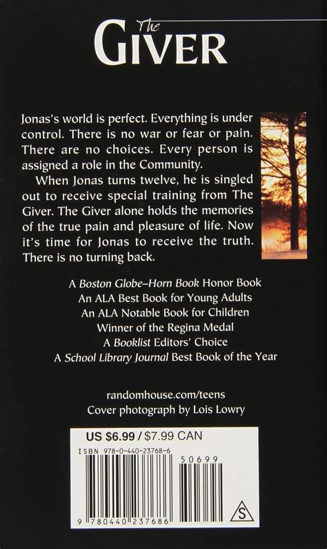 The Giver Apple Book Cover