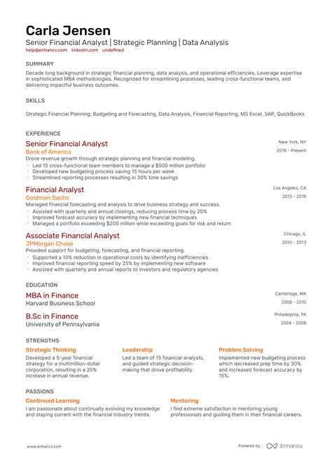 MBA Application Resume Format 的图像结果