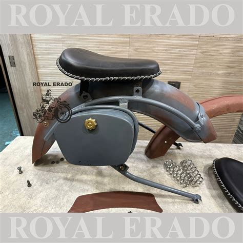 Royal Enfield complete vintage g2 1962 old model kit with g2 mudguards ...