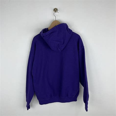 Vintage USA Hoodie in purple with Northwestern... - Depop