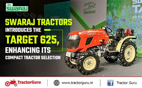 Swaraj Tractors Launches Target 625, Expanding Compact Tractor Range