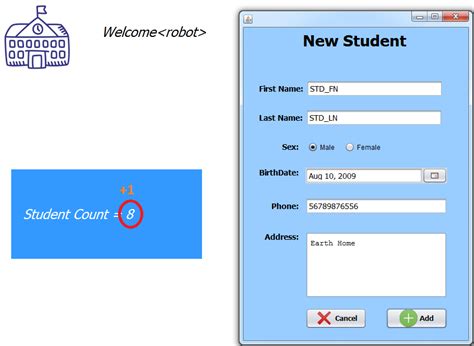 Java Creating a Student Database 的图像结果