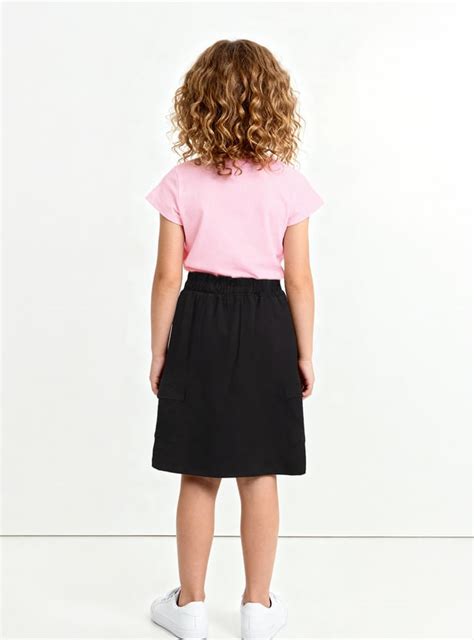 Buy Girls Solid Mini Skirt Online at just Rs. 499.0 - 1000014644638 ...