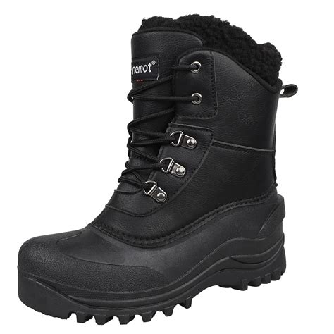 Semelle TPR Antidérapante Bottes De Neige Chaudes Homme Femme ...
