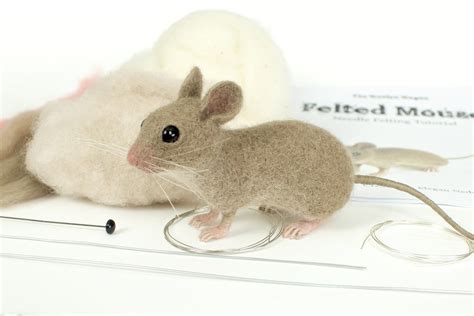 Image result for Felted Mouse Tutorial