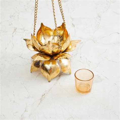 Buy Corsica Kamal Metal Hanging Candle Holder from Corsica by Home ...