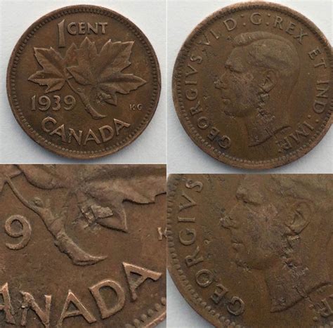 Coins and Canada - 1 cent 1939 - Proof, Proof-like, Specimen, Brilliant ...