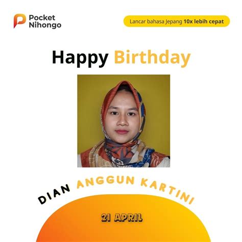 Happy Birthday sensei Pocket Nihongo | Pocket Nihongo