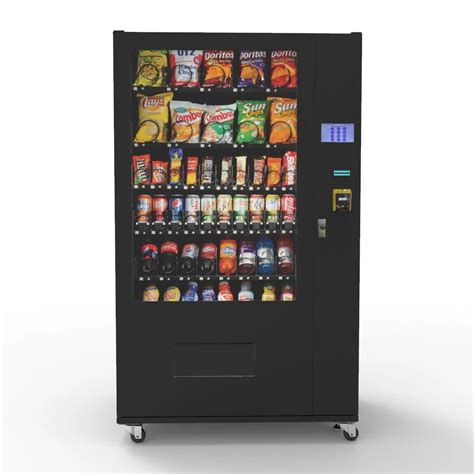 Combo Beverage Snack Food and Cold Drink Vending Machine for School ...