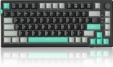 MageGee SKY81 75% Mechanical Gaming Keyboard, Gasket Hot Swappable Wir ...