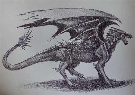dragon drawing pen
